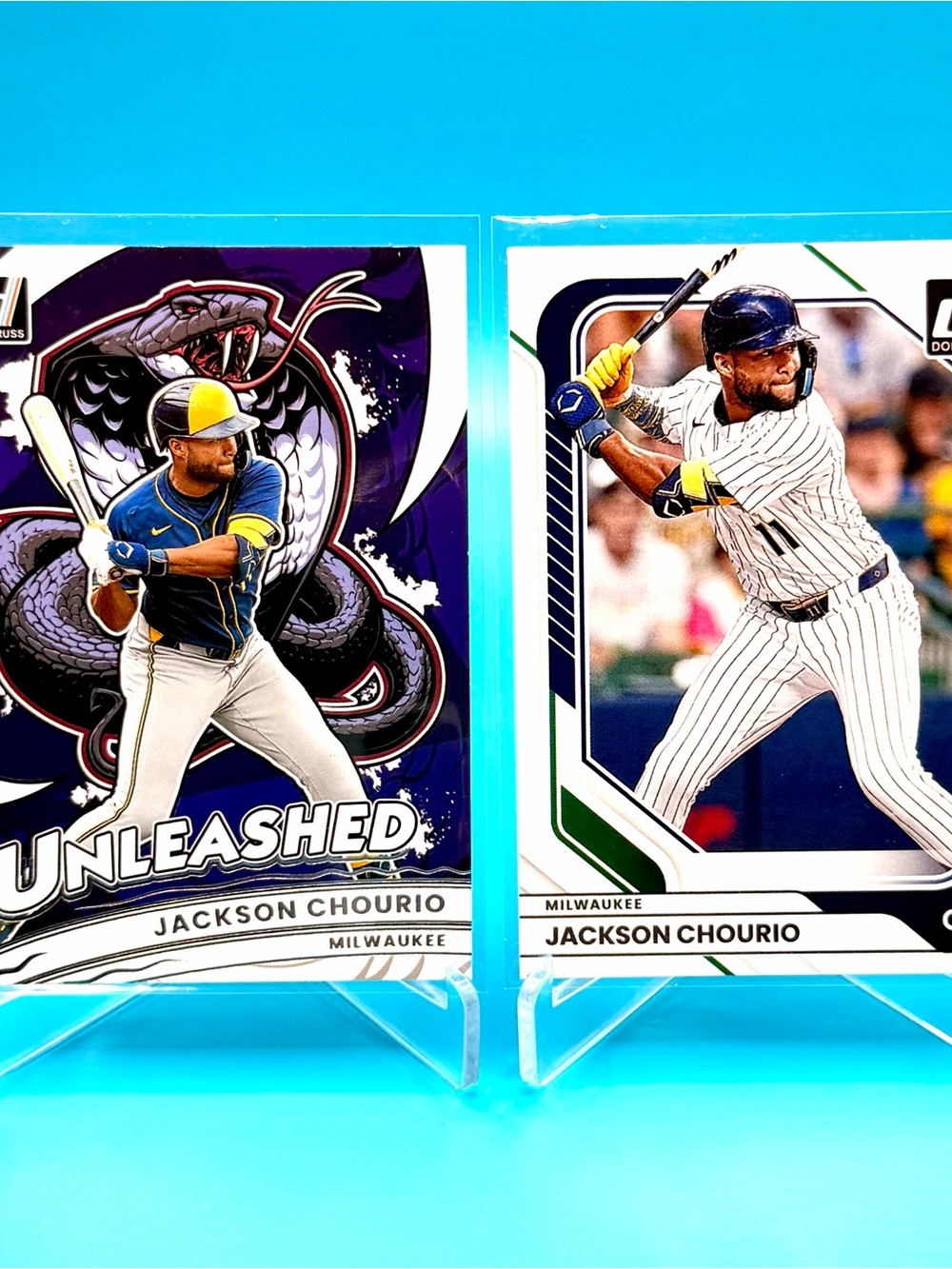 🔥Jackson Chourio Lot! 🔥Unleashed + Donruss insert! 🤩